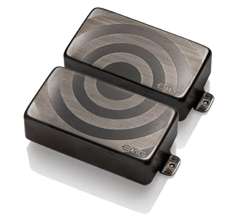 EMG Zakk Wylde Active 81/85 Humbucker set - limited brushed black