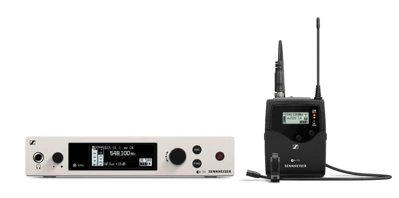 Sennheiser ew 500-G4-MKE 2 Wireless Lavalier Set, GW1: 558 - 608 MHz image 1