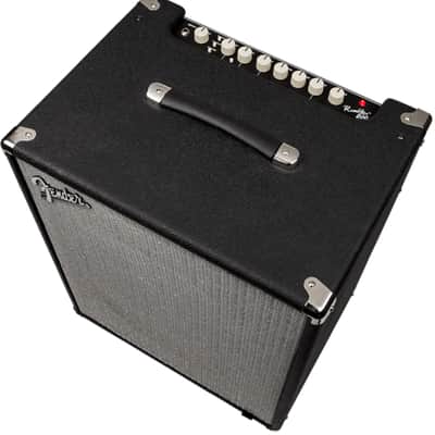 Fender Rumble 200 (V3), 120V, Black/Silver image 6