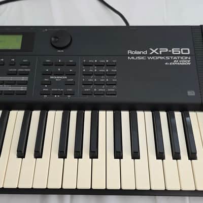 Roland XP-60 61-Key 64-Voice Music Workstation Keyboard 1998 - 2003 - Black image 4