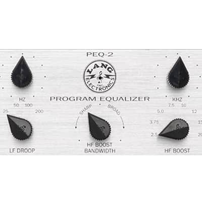 Heritage Audio Lang PEQ-2 Parametric Equalizer - Silver image 1