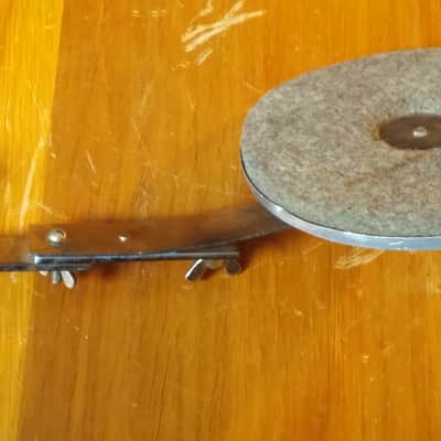 RARE Hoshino Star Hoshino EXTERNAL Bass Drum MUFFLER / Tone Control 60s - Aluminum / Chrome image 2