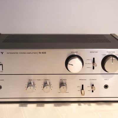 Vintage 70s SONY TA-1630 stereo integrated amplifier image 5