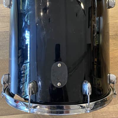 Gretsch Black Hawk Liquid Black Finish 16" x 16" Floor Tom/Kick Drum image 4