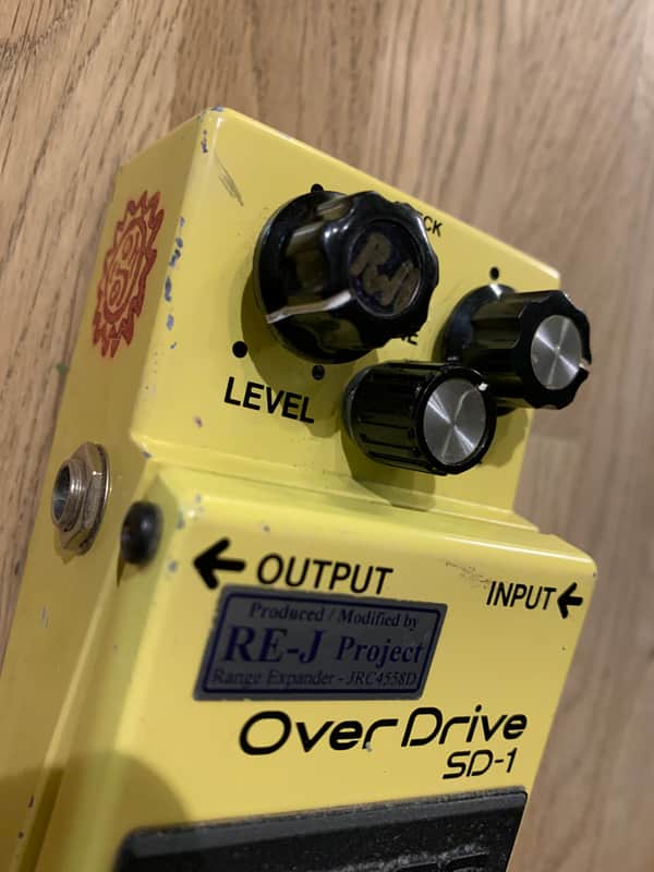 Boss SD-1 Super Overdrive w/ Analogman Mod | Reverb