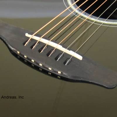 Ovation Celebrity Acoustic/Electric Cutaway Guitar - Black image 3