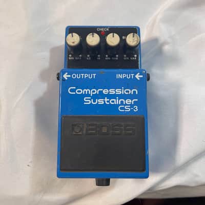 Boss CS-3 Compression Sustainer (Black Label) 1992 - 1997 - Blue image 5
