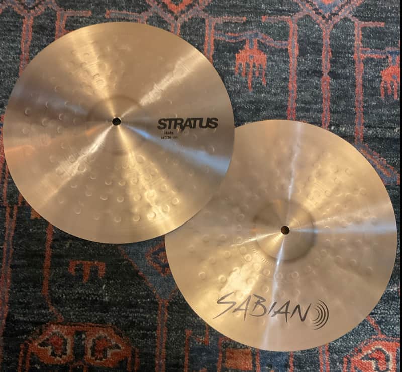 (MINT) Sabian 14” Stratus Hi-Hats image 1