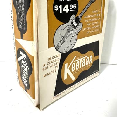Vintage Geraci Keetaar guitar player NOS still in the box Keetaar 1970s  - Nostalgia image 3