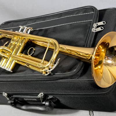 Yamaha YTR 4335GII - Gold Lacquer - Intermediate Trumpet image 13