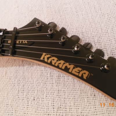 Kramer VERY RARE! BARETTA *GRAIL* GUITAR ART 1985 Custom Graphic image 9