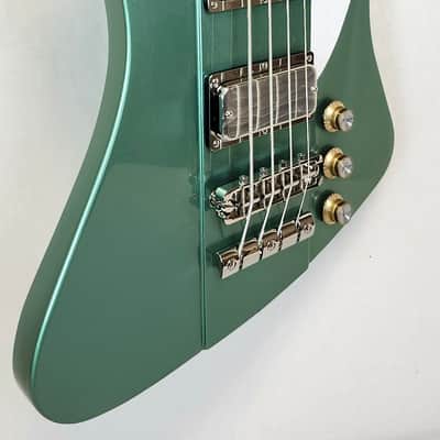 Epiphone Thunderbird '64 Electric Bass Guitar Inverness Green W/Premium Gig Bag image 4