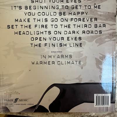 Snow Patrol - Eyes Open - Guitar Tab / Tablature Book image 2