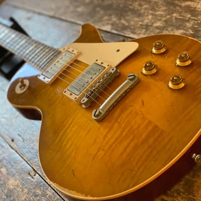 Gibson Custom Shop Heavy Aged 2014 Hand Selected 1959 Les Paul Standard Historic Reissue Green Lemon (R9) image 7