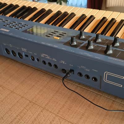 Yamaha CS1x Control Synthesizer 1996 Blue image 3