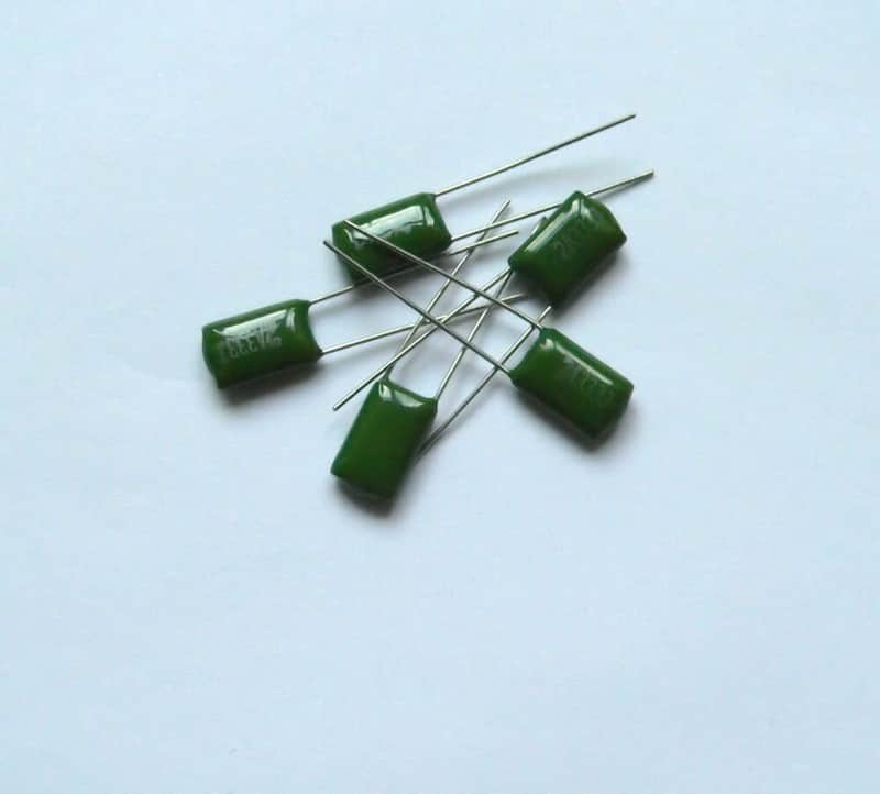 0.033uF 33nF 100V Mylar Capacitor 5 pcs Guitar/Amplifier Tone UK STOCK image 1