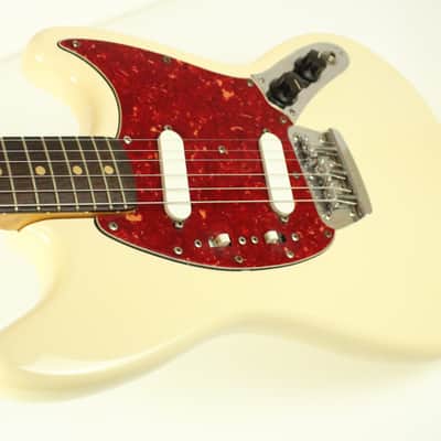1964 Vintage Fender Duo-Sonic Professionally Refinished White Brazilian Rosewood ~CELAN~ +OHSC USA 1960's Pre-CBS L-Series image 8