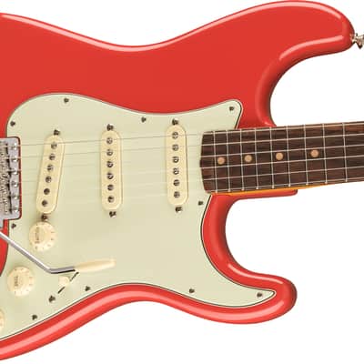 Fender American Vintage II 1961 Stratocaster Rosewood FB Fiesta Red with Case image 4