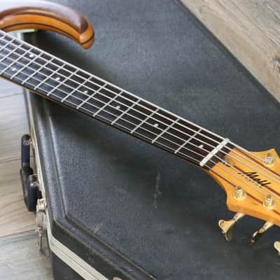 Awesome! Bill Moll Custom 6-String Electric Bass Guitar + Coffin Case image 3