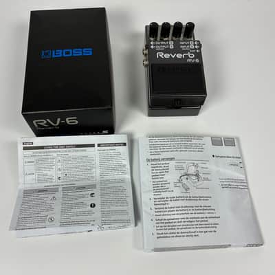 Boss RV-6 Reverb - Excellent Condition with Box and Documents image 2