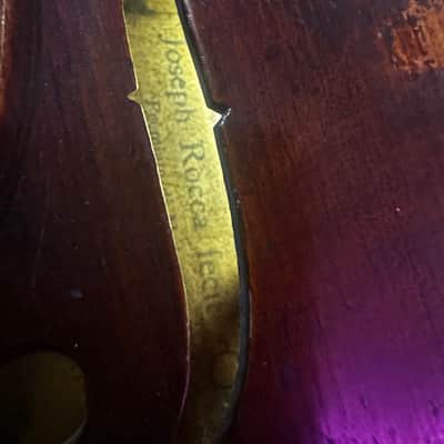 Antique Joseph Rocca 1857 15" Viola (AS IS ) image 15