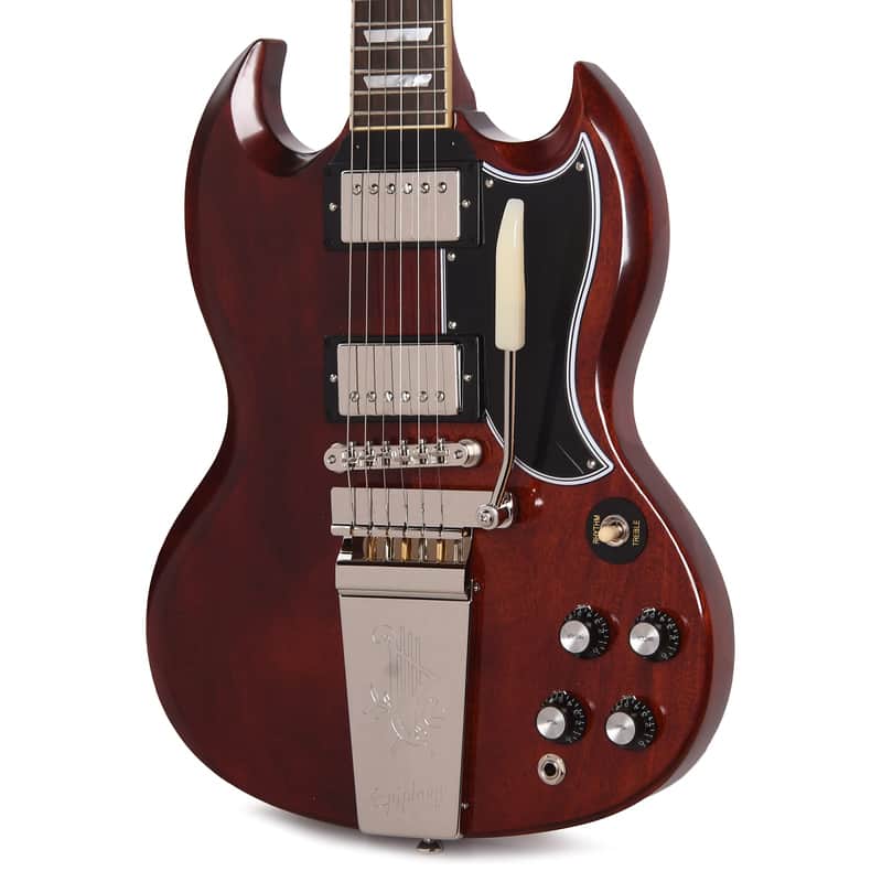 Epiphone ギター Inspired Cherry Reissue Standard SG 1964 Custom Gibson by Inspired Epiphone 1964 Custom Gibson by ギター