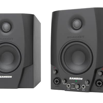 Samson Studio GT Active Studio Monitors w/ USB Audio Interface (Pair)