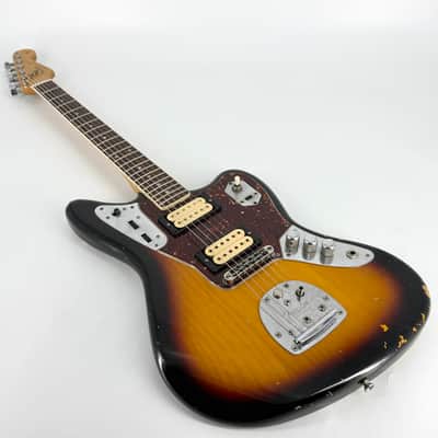 2011 Fender Kurt Cobain Signature Road Worn Jaguar - 3 Colour Sunburst image 8