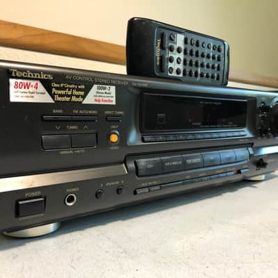 Technics SA-GX490 Receiver HiFi Stereo 5.1 Channel Home Audio Phono AM/FM Tuner image 2