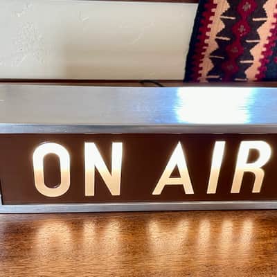 Custom RCA On Air Warning Light  Custom reproduction of Original 1940's Studio Light image 1