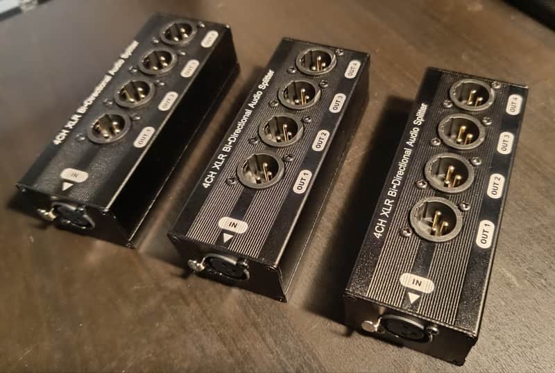 Bi-Diretional Audio Splitter XLR 2026 image 1