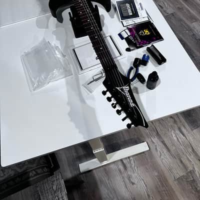 Ibanez RGRT420WK Weathered Black (Neck-Through) - Professional Plek Pro Setup - Excellent Condition image 4
