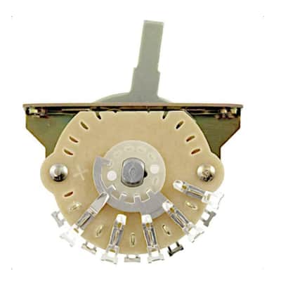6-Way Guitar Lever Switch for Strat & Tele-Oak Grigsby