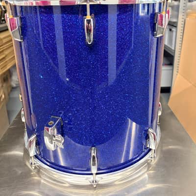 Pearl Masters premium legend MPL Floortom 16x16” 2012 - #Navy sparkle blue image 5