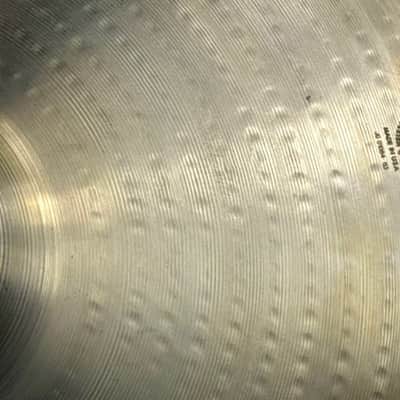 19 YEARS OLD SUPER CLEAN 18” Zildjian ARMAND Medium Thin Crash 1431g image 5