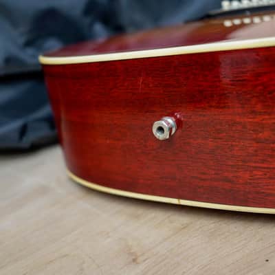 Morris WH-20 MIJ 1978 Red Sunburst Vintage Made in Japan MIJ w/ Bag image 23