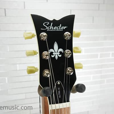 Schecter Ultra III - Ivory Pearl image 14