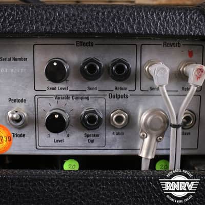 Seymour Duncan Convertible 2000 2-Channel 100-Watt 1x12" Guitar Combo 1980s - Black image 8