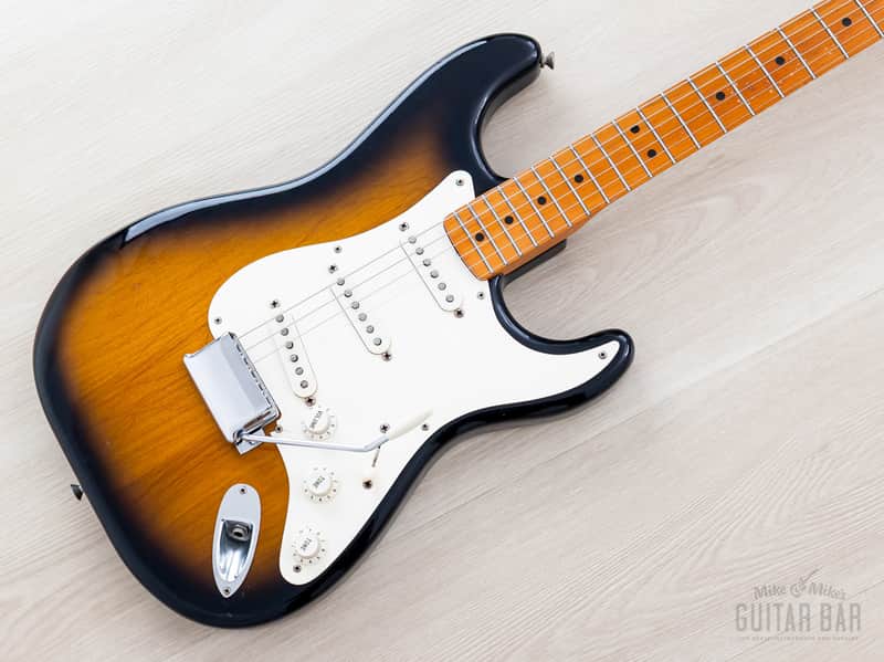 1983 Fender Fullerton American Vintage '57 Stratocaster Sunburst w/ Case, Hangtags image 1