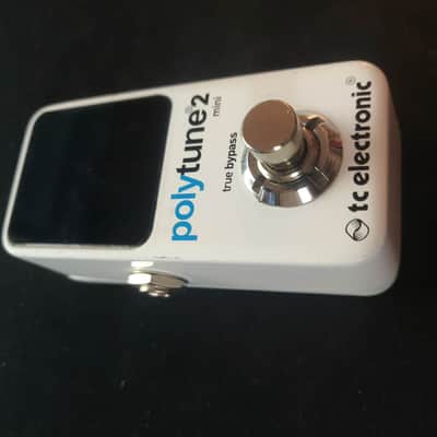 TC Electronic Polytune 3 Mini Polyphonic Tuning Pedal 2019 - Present - White image 1