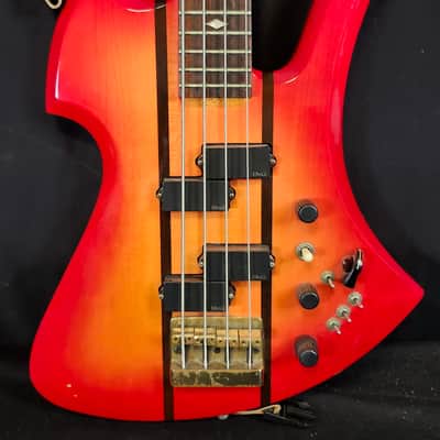 B.C. Rich Vintage 1982 Mockingbird Electric Bass, Neck Through, W/Original Hardshell Case image 4