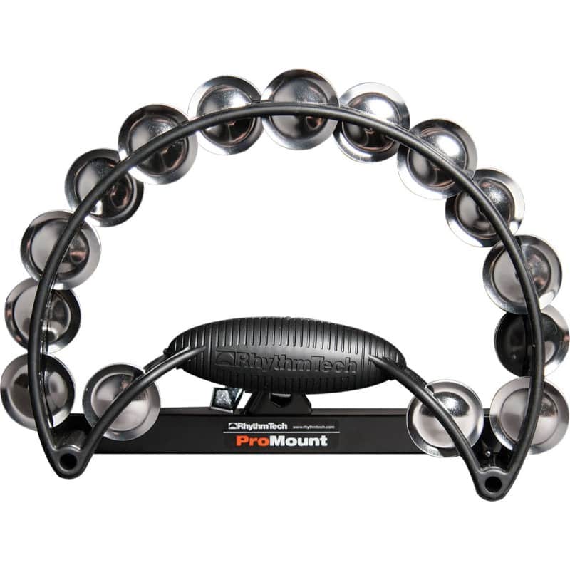 RhythmTech RTPRO1 Pro Series Tambourine with Steel Jingles image 1