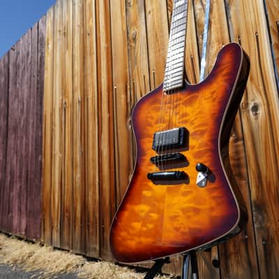 ESP LTD DELUXE PHOENIX-1001 Tobacco Sunburst 6-String Electric Guitar (2024) image 7