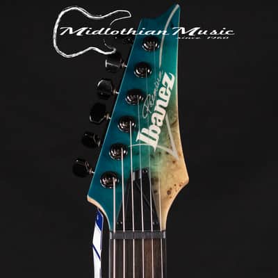 Ibanez Premium RG1121PB - Caribbean Islet Flat Finish w/Gig Bag (Display Model/Discounted) image 4
