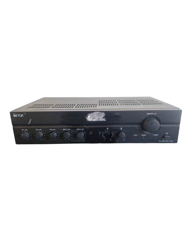 TOA A-2060 - Power Amplifier - Black - Good image 1