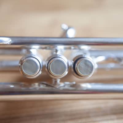Vincent Bach Stradivarius 37 Bb Trumpet - Silver Plated 180S37 37 2008 - Silver Plated image 5