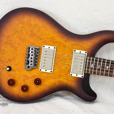 PRS SE Exotic Series DGT Laurel Burl - McCarty Tobacco Burst Satin (s/n: 9638) image 3