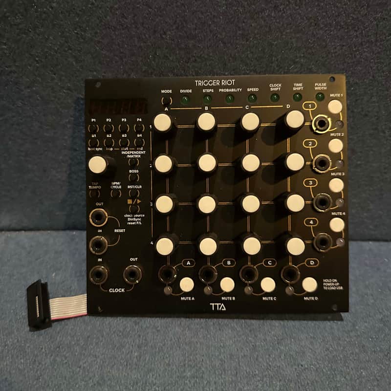 Tiptop Audio Trigger Riot 2023 - Black image 1