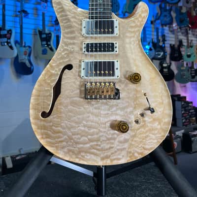 PRS 2025 Wood Library Special 22 Semi Hollow, Custom - Quilt Natural, Paisley Case, Signature Dealer / 553 image 1