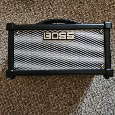 Boss Dual Cube LX 10-Watt 2x4" Stereo Digital Modeling Guitar Combo 2022 - Present - Black image 1